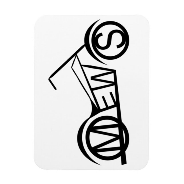Motorcykelgruppsmagnet Magnet (Vertikal)