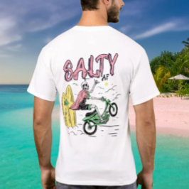 Motorcykelhjulning av Salty AF T Shirt