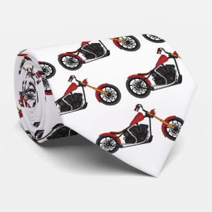 Motorcykelillustration i Chopper stil Slips