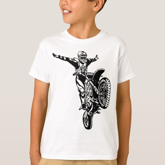 Motorcykeljippon Tee Shirt (Framsida)