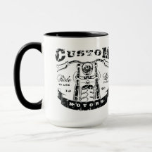 Motorcykelkaffe Kopp