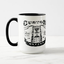 Motorcykelkaffe Kopp