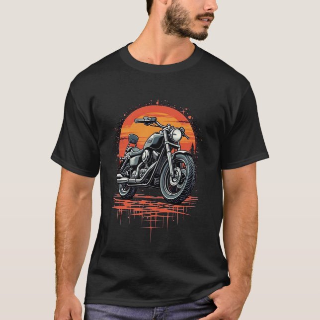 Motorcykelkläder T-shirts (Framsida)