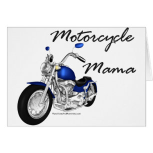 Motorcykelmammor Hälsningskort