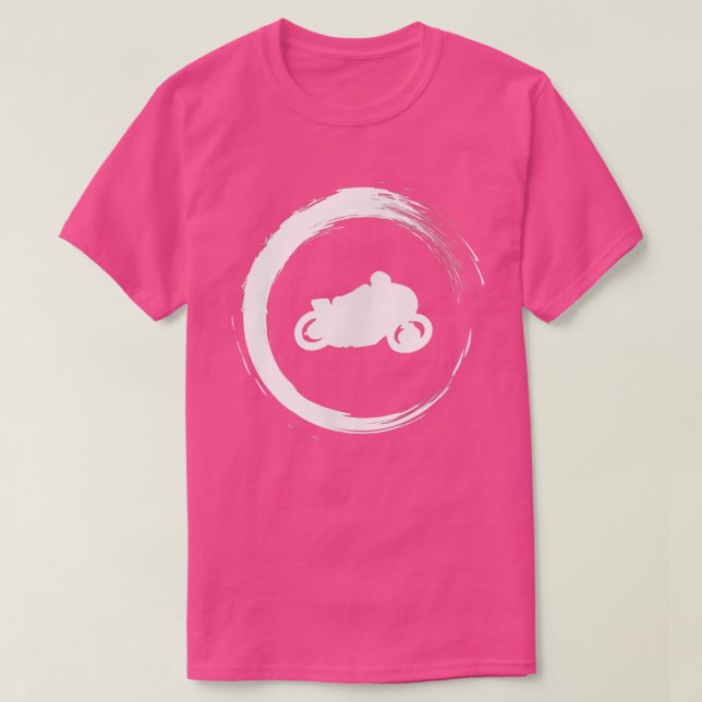 Motorcykelmotorcykelns biker cyklar gratis t shirt (Design framsida)