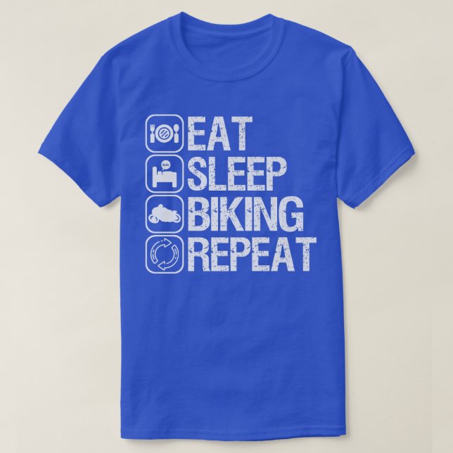 Motorcykelmotorcykelns biker cyklar gratis t shirt (Design framsida)