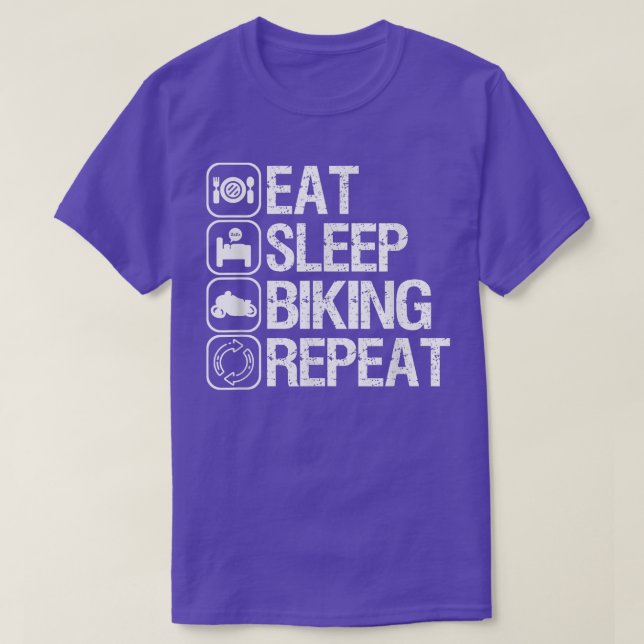 Motorcykelmotorcykelns biker cyklar gratis t shirt (Design framsida)