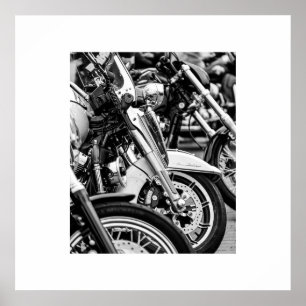 Motorcykelmotorcykelns Biker Ride Rider Poster