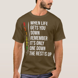 Motorcykelmotorcyklar när livet ger dig mat t shirt