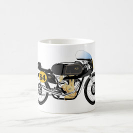 Motorcykelmugg för klassiker AJS 7R Kaffemugg