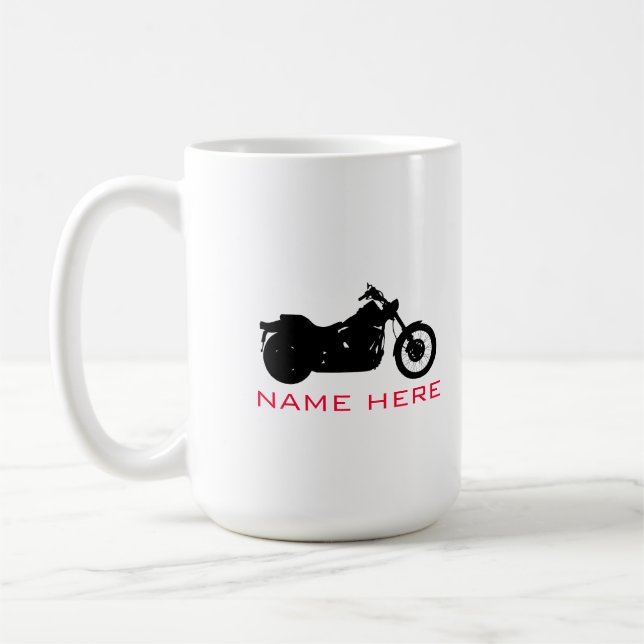 Motorcykelmugg Kaffemugg (Vänster)