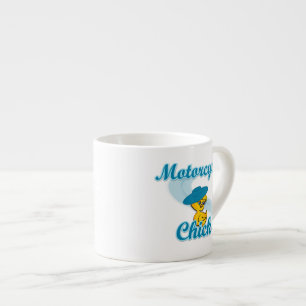 Motorcykelns Chick nr 3 Espressomugg