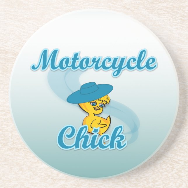Motorcykelns Chick nr 3 Underlägg (Framsidan)