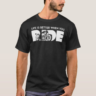Motorcykelns motorcykelbanans Biker biker B T Shirt