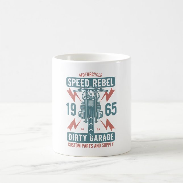 Motorcykelns varvtal 1965 kaffemugg (Skapare uppladdad)