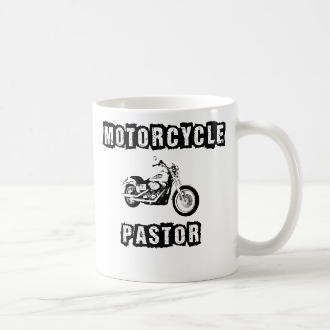 Motorcykelpastor Harley Kaffemugg (Höger)