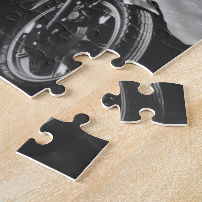 Motorcykelpinupflicka Pussel (Sidan)