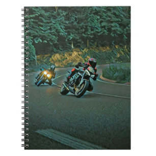 Motorcykelpresent Anteckningsbok