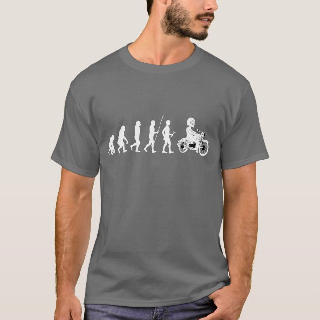 Motorcykelpresent T Shirt (Framsida)