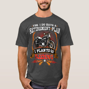Motorcykelpresentationer i biker Pension i syfte a T Shirt