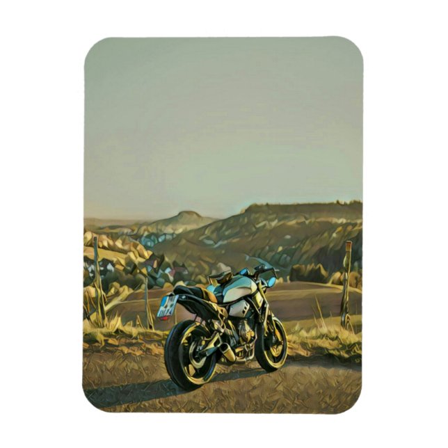 Motorcykelpresentationer Magnet (Vertikal)
