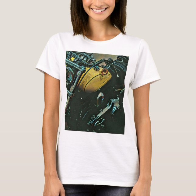 Motorcykelpresentationer T Shirt (Framsida)