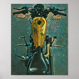 motorcykelpresenter för honom poster