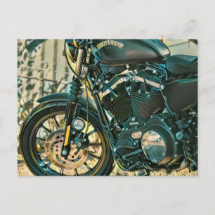 Motorcykelpresenter Vykort