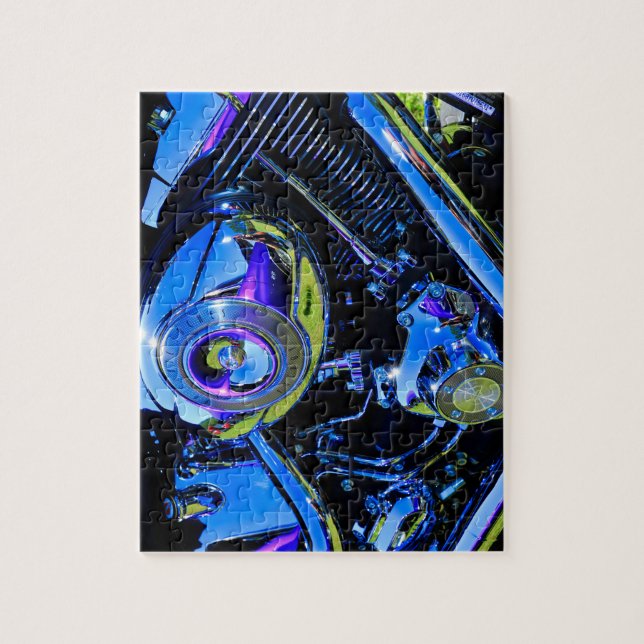 Motorcykelpussel Pussel (Vertikal)