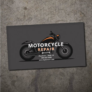 Motorcykelreparation Visitkort