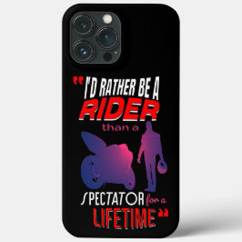 Motorcykelriders livstid: Ride, titta inte på