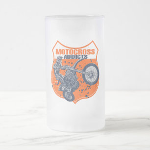 Motorcykelridning Frostat Ölglas