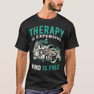 Motorcykelryttaren citerar rolig bikerdesign t shirt