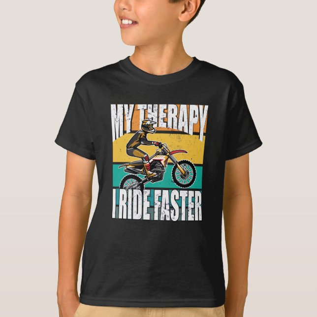 Motorcykelsäkring T Shirt (Framsida)