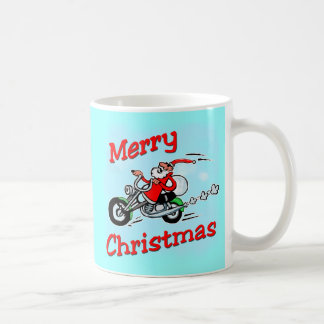 MotorcykelSanta mugg