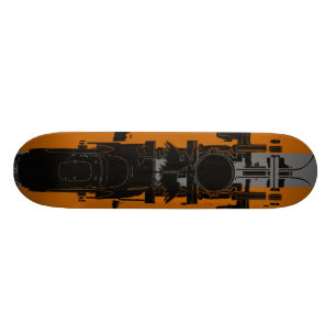 motorcykelskateboard 03 skateboard bräda 20 cm