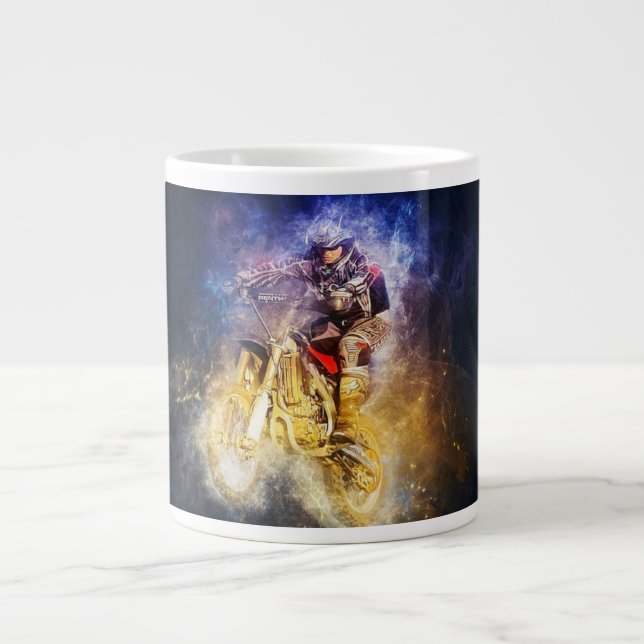 Motorcykelspecialitet Mugg Jumbo Mugg (Framsidan)