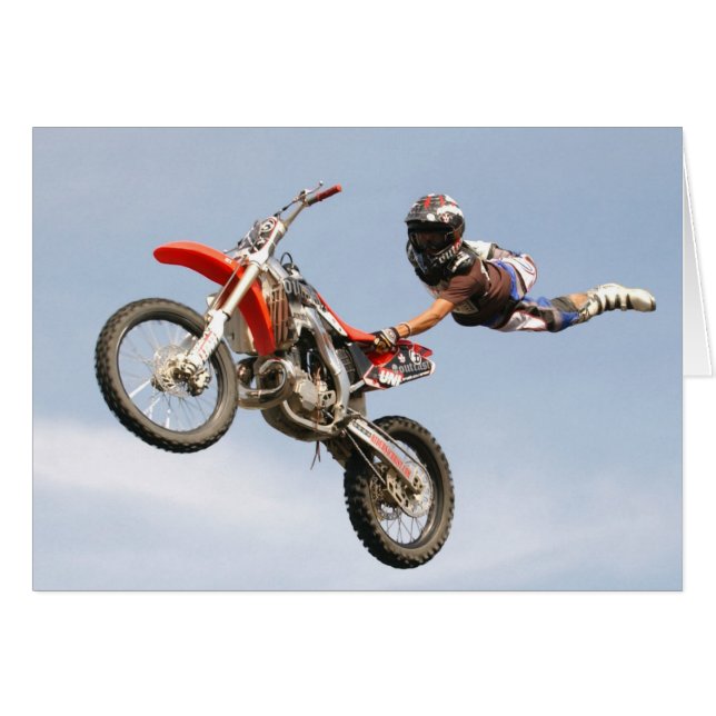 Motorcykelstenar Hälsningskort (Framsidan Horizontal)