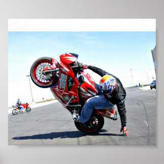 Motorcykelstöt Poster