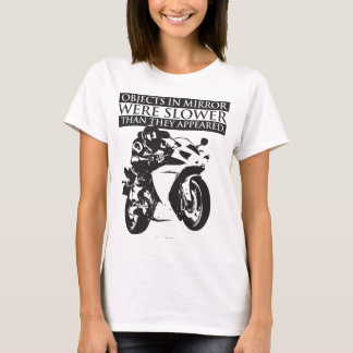 MotorcykelT-tröja - anmärker i spegel T Shirt