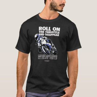 MotorcykelT-tröja - rulle på gasspjället T-shirt