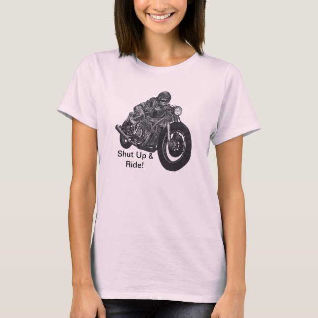 MotorcykelT-tröja T-shirt (Framsida)