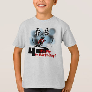 Motorcykeltävla4e födelsedagen t-shirt