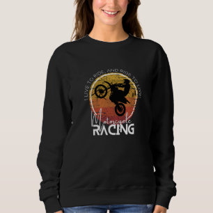 MOTORCYKELTÄVLA Bära din sport T Shirt
