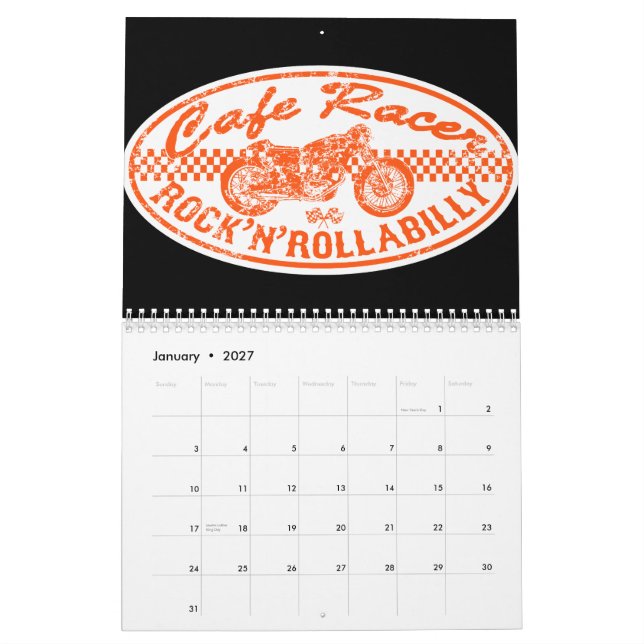 Motorcykeltävling Kalender (Jan 2027)