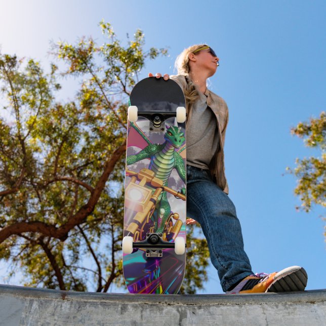 Motorcykeltidningsdrake Mini Skateboard Bräda 18,5 Cm (Utomhus 1)