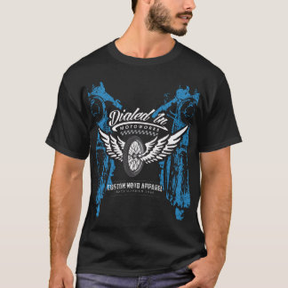 Motorcykeltransport med hjul t shirt