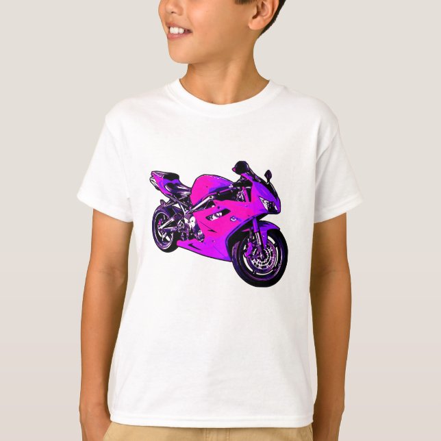 Motorcykeltröja T Shirt (Framsida)