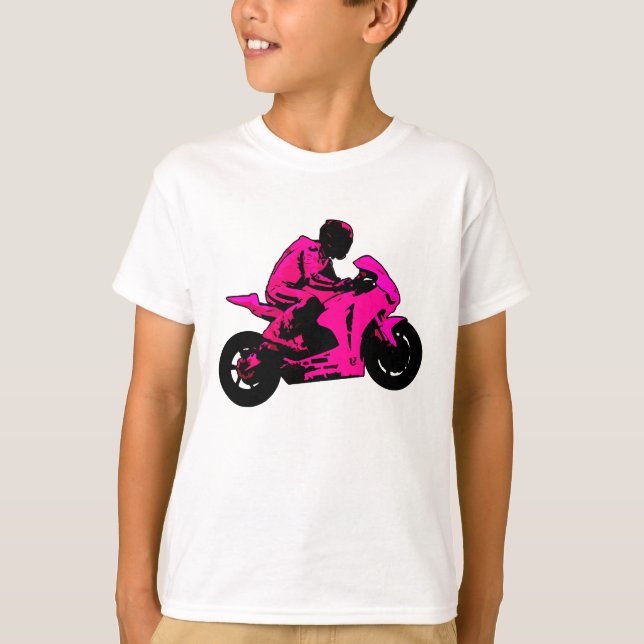 Motorcykeltröja T Shirt (Framsida)