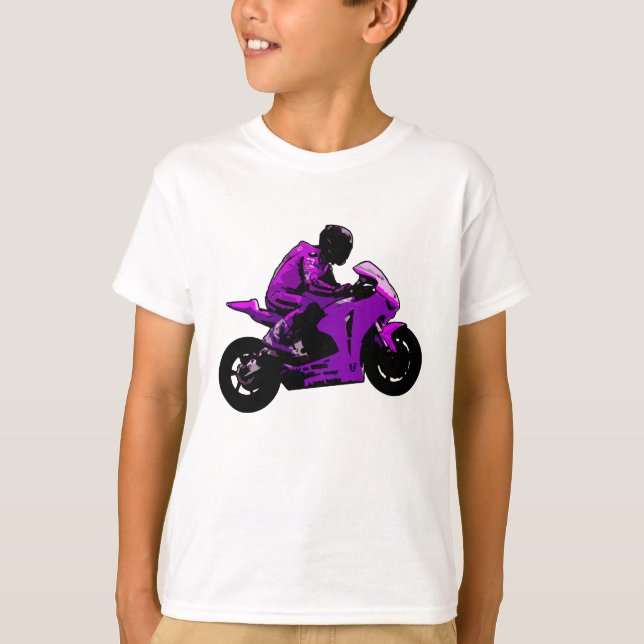 Motorcykeltröja T Shirt (Framsida)